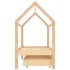 Estructura de cama infantil con cajón madera de pino 80x160