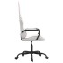 Silla gaming cuero sintético blanco y