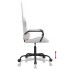 Silla gaming cuero sintético blanco y