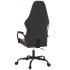 Silla gaming cuero sintético negro y