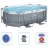 Bestway Piscina desmontable ovalada Power Steel 305x200x84