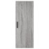 Aparador alto madera contrachapada gris Sonoma 34,5x34x180