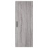 Aparador alto madera contrachapada gris Sonoma 34,5x34x180