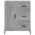 Aparador alto madera contrachapada gris sonoma 69,5x34x180