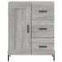 Aparador alto madera contrachapada gris sonoma 69,5x34x180