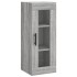 Aparador alto madera contrachapada gris Sonoma 34,5x34x180