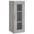 Aparador alto madera contrachapada gris Sonoma 34,5x34x180