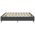 Estructura de cama Box Spring tela gris 200x200