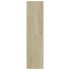 Armario madera contrachapada color roble Sonoma 100x50x200