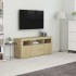 Mueble para TV madera contrachapada color roble 120x30x50