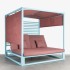 Cama Balinesa reclinable, modelo Blue Simae