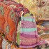 Puf patchwork de