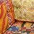 Puf patchwork de