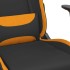 Silla gaming de masaje tela negro y