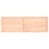 Estante de pared madera maciza roble sin tratar 180x60x(2-4)