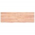 Estante pared madera roble tratada marrón claro 160x50x(2-6)