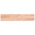 Estante pared madera roble tratada marrón claro 200x40x(2-4)