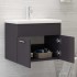 Mueble con lavabo madera de ingeniería