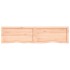 Tablero de mesa madera maciza roble sin tratar 160x40x(2-6)