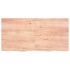 Tablero mesa madera roble tratada marrón claro 120x60x(2-4)