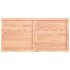 Tablero mesa madera roble tratada marrón claro 120x60x(2-4)