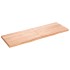 Tablero mesa madera roble tratada marrón claro 180x60x(2-6)