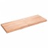 Tablero mesa madera roble tratada marrón claro 140x50x(2-6)