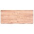 Tablero mesa madera roble tratada marrón claro 140x60x(2-6)