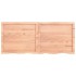 Tablero mesa madera roble tratada marrón claro 140x60x(2-6)