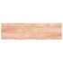 Tablero mesa madera roble tratada marrón claro 220x60x(2-6)