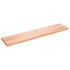 Tablero mesa madera roble tratada marrón claro 220x50x(2-6)