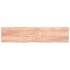 Tablero mesa madera roble tratada marrón claro 220x50x(2-6)