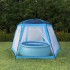 Carpa para piscina de tela azul 500x433x250