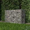 Cesta de muro de gaviones acero galvanizado 150x50x100 cm