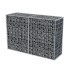 Cesta de muro de gaviones acero galvanizado 150x50x100