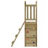 Parque infantil de madera pino impregnada 53x46,5x169