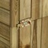 Caseta leña y herramientas jardín madera pino 253x80x170