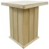 Mesa de bar de madera de pino impregnada 75x75x110