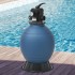 Filtro de arena de piscina válvula de 6 posiciones azul 460