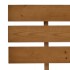 Estructura de cama madera maciza pino marrón miel 90x200