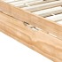 Estructura de sofá cama extraíble madera de pino 90x200