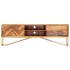 Mueble para TV madera maciza de sheesham 140x30x45