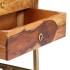Mueble para TV madera maciza de sheesham 140x30x45
