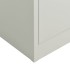 Armario de taquilla de acero gris claro 90x40x180