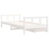 Estructura cama niños con cajones madera pino blanco 90x200