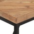 Mesa de comedor madera maciza de acacia y mango 160x70x76