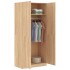 Armario de madera contrachapada color roble Sonoma 90x52x200