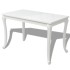 Mesa de comedor 116x66x76 cm blanco