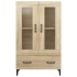 Aparador madera contrachapada roble Sonoma 70x31x115