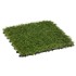 Baldosas de césped artificial 22 uds verde 30x30